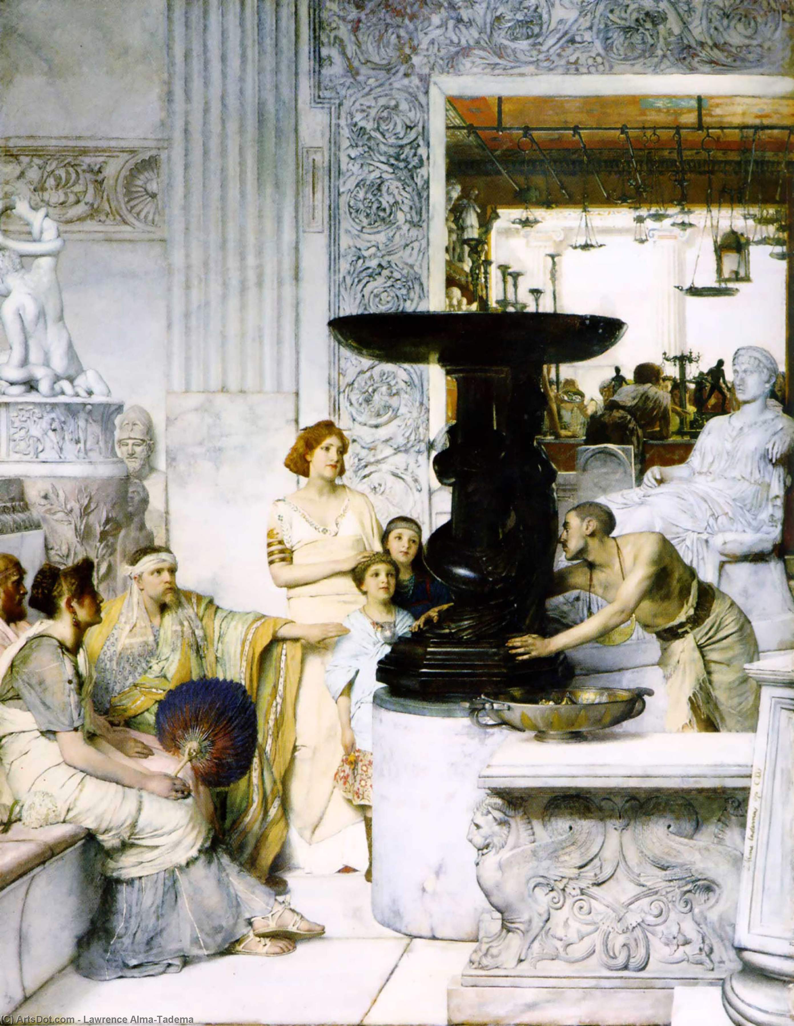 Wikioo.org - The Encyclopedia of Fine Arts - Painting, Artwork by Lawrence Alma-Tadema - The sculpture gallery