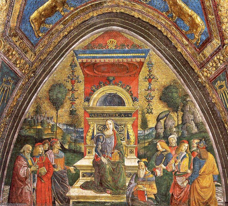 Wikioo.org - The Encyclopedia of Fine Arts - Painting, Artwork by Bernardino Di Betto (Pintoricchio) - Untitled (628)
