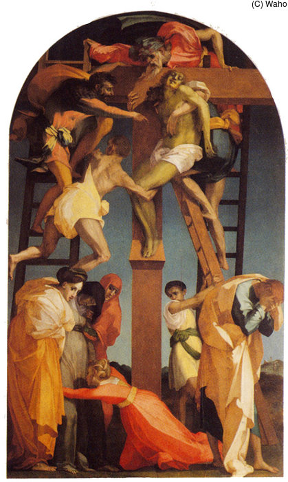 Wikioo.org - The Encyclopedia of Fine Arts - Painting, Artwork by Rosso Fiorentino - Deposition