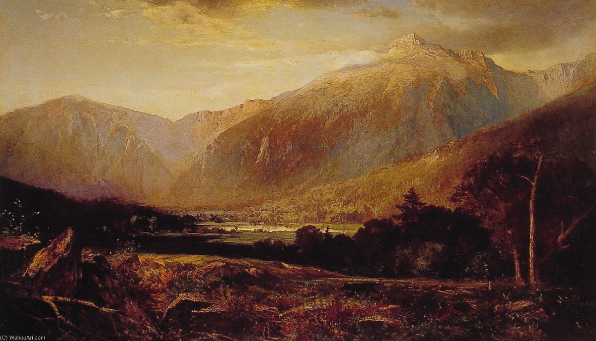 Wikioo.org - The Encyclopedia of Fine Arts - Painting, Artwork by Thomas Hill - Mount washington