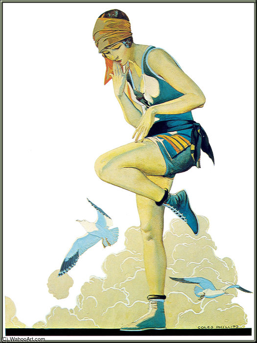 Wikioo.org - The Encyclopedia of Fine Arts - Painting, Artwork by Coles Phillips - Untitled (808)