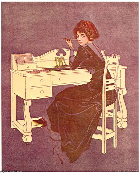 Wikioo.org - The Encyclopedia of Fine Arts - Painting, Artwork by Coles Phillips - Untitled (453)