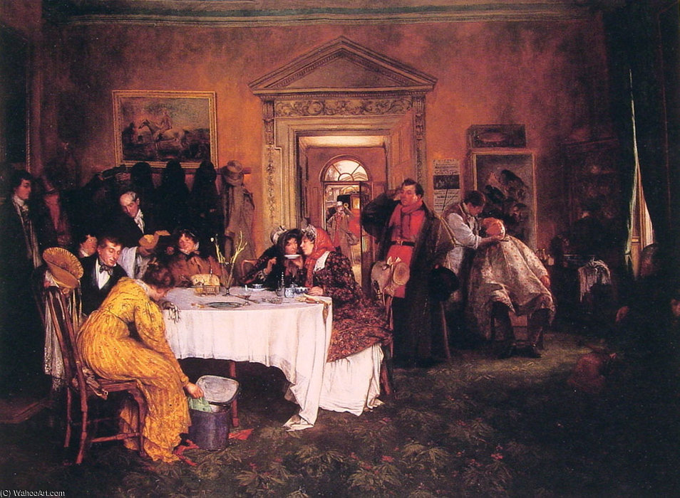 Wikioo.org – L'Enciclopedia delle Belle Arti - Pittura, Opere di Walter Dendy Sadler - Londra a York Times Up Gentlemen