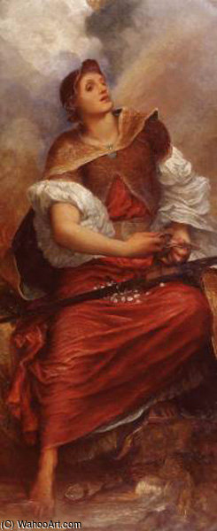 Wikioo.org - The Encyclopedia of Fine Arts - Painting, Artwork by George Frederic Watts - Faith -