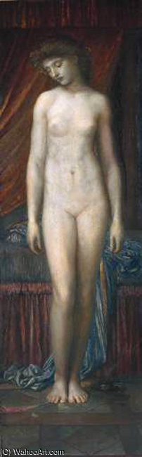 Wikioo.org - The Encyclopedia of Fine Arts - Painting, Artwork by George Frederic Watts - Psyche