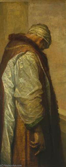 Wikioo.org - The Encyclopedia of Fine Arts - Painting, Artwork by George Frederic Watts - `For he had great possessions -