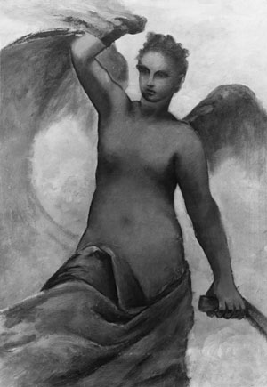 WikiOO.org - Encyclopedia of Fine Arts - Maleri, Artwork William Morris Hunt - Fortune a study for the discoverer
