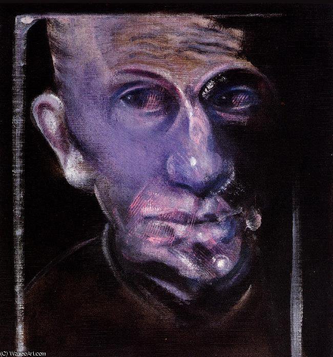 WikiOO.org - Енциклопедия за изящни изкуства - Живопис, Произведения на изкуството Francis Bacon - Two Studies for a Portrait of Richard Chopping, left