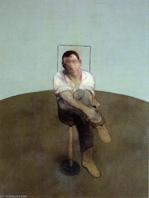 WikiOO.org - Енциклопедия за изящни изкуства - Живопис, Произведения на изкуството Francis Bacon - 3 Studies for a Portrait of John Edwards, center