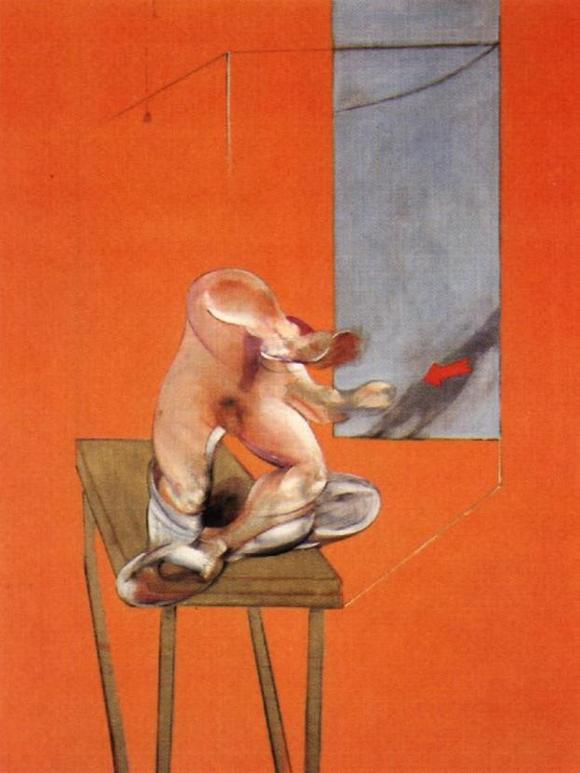 Wikioo.org - The Encyclopedia of Fine Arts - Painting, Artwork by Francis Bacon - Study for the Human Body Figures in movement,