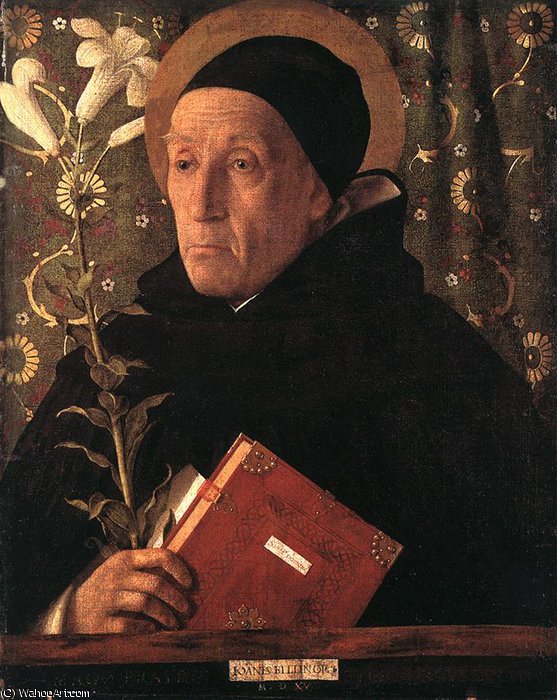 Wikioo.org - The Encyclopedia of Fine Arts - Painting, Artwork by Giovanni Bellini - Ritratto di Toedoro di Urbino.