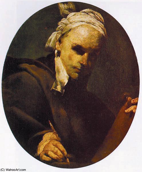 Wikioo.org - The Encyclopedia of Fine Arts - Painting, Artwork by Giuseppe Maria Crespi - Lo spagnolo, italian, )