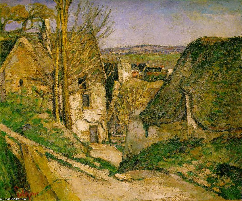 WikiOO.org - Enciclopédia das Belas Artes - Pintura, Arte por Paul Cezanne - Hanged man