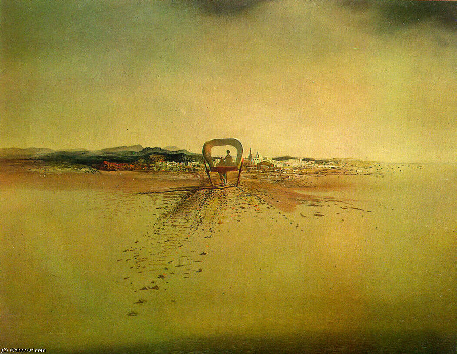 Wikioo.org – La Enciclopedia de las Bellas Artes - Pintura, Obras de arte de Salvador Dali - fantasma la compra