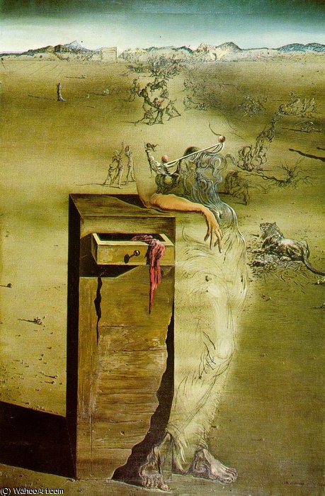 Wikoo.org - موسوعة الفنون الجميلة - اللوحة، العمل الفني Salvador Dali - Dalí spain