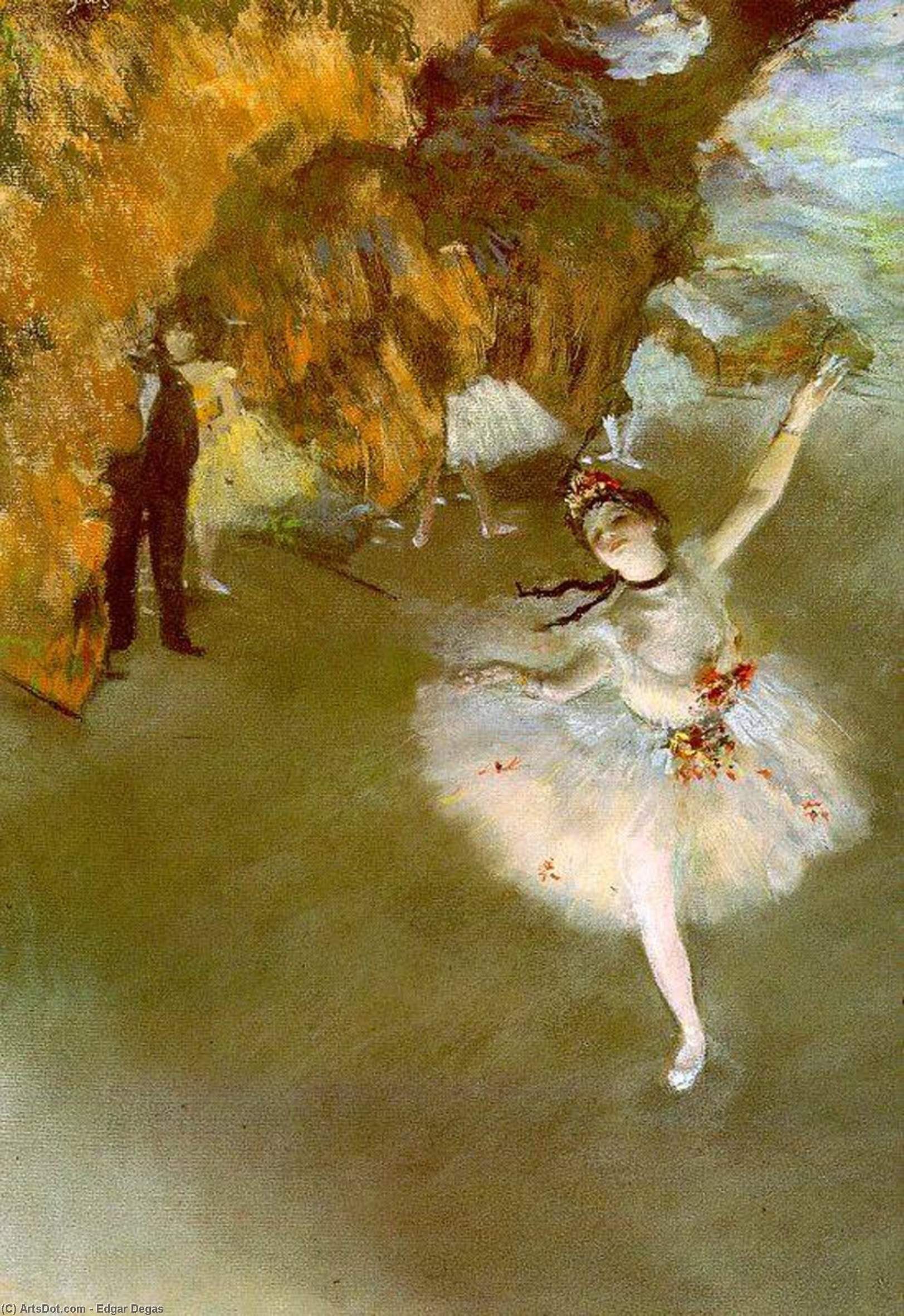WikiOO.org - אנציקלופדיה לאמנויות יפות - ציור, יצירות אמנות Edgar Degas - The Star 2