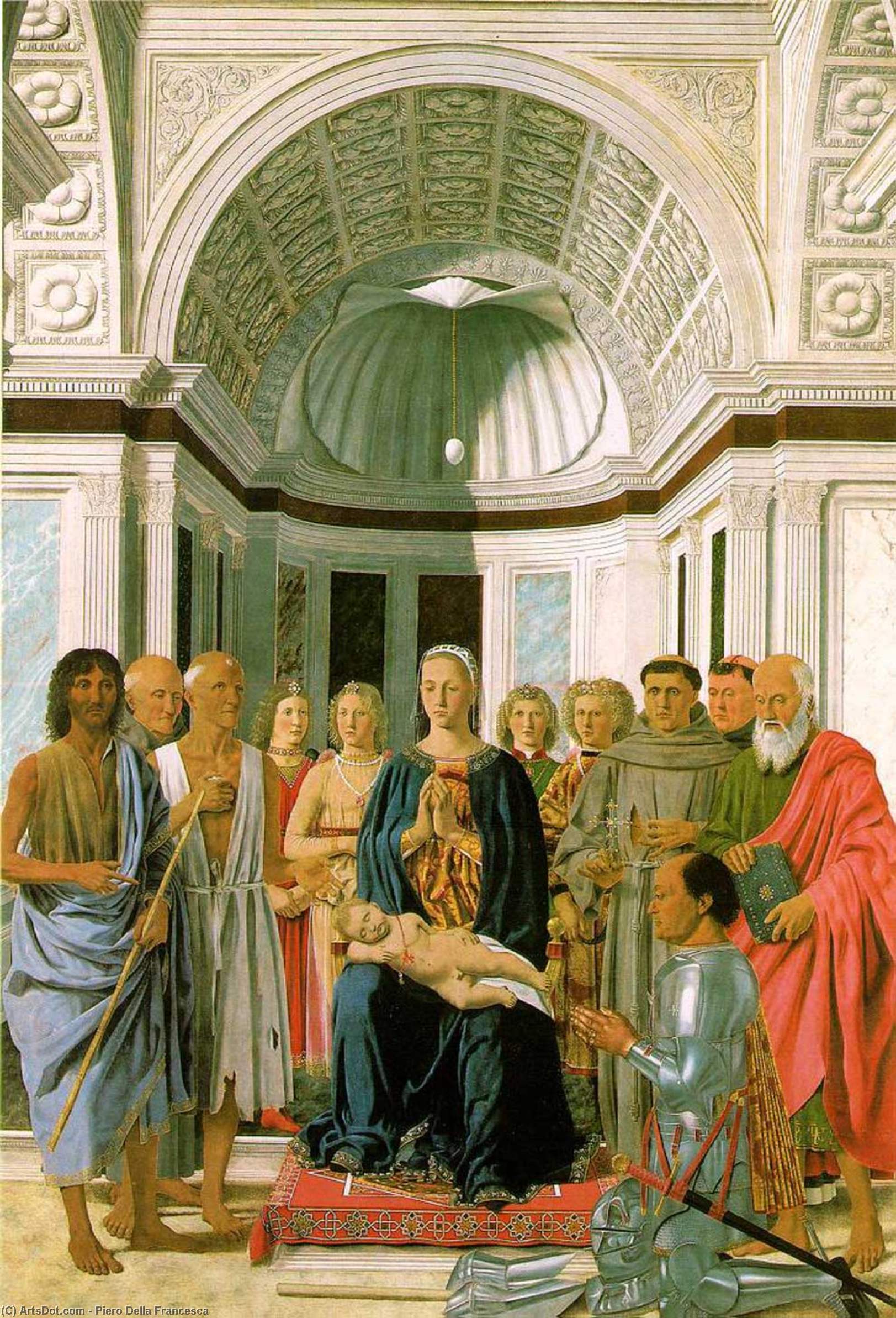 WikiOO.org - Encyclopedia of Fine Arts - Maľba, Artwork Piero Della Francesca - Montefeltro