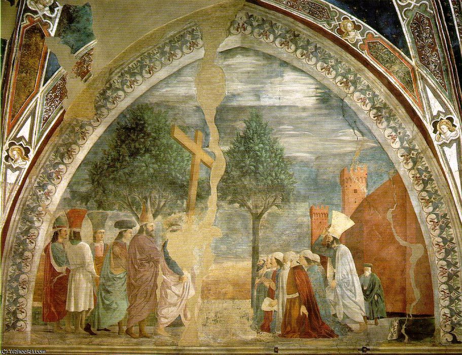 Wikioo.org - The Encyclopedia of Fine Arts - Painting, Artwork by Piero Della Francesca - The Arezzo Cycle - Exaltation of the Cross