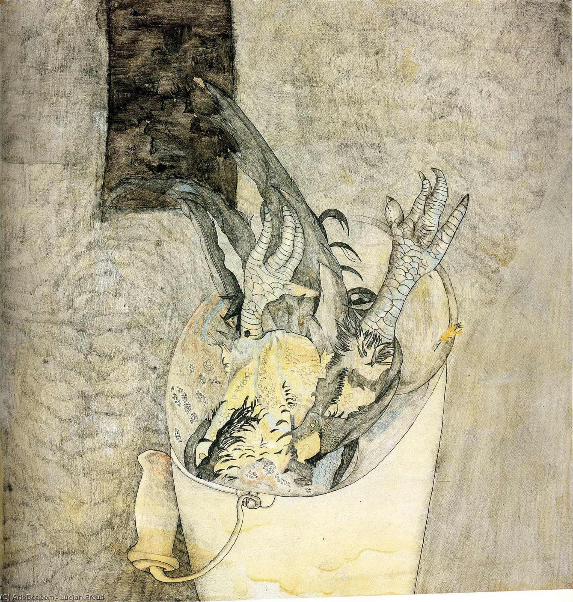 Wikioo.org - The Encyclopedia of Fine Arts - Painting, Artwork by Lucian Freud - Paper (14)