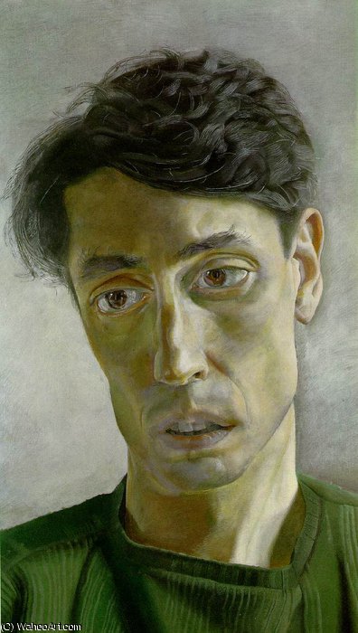 Wikioo.org - The Encyclopedia of Fine Arts - Painting, Artwork by Lucian Freud - John minton