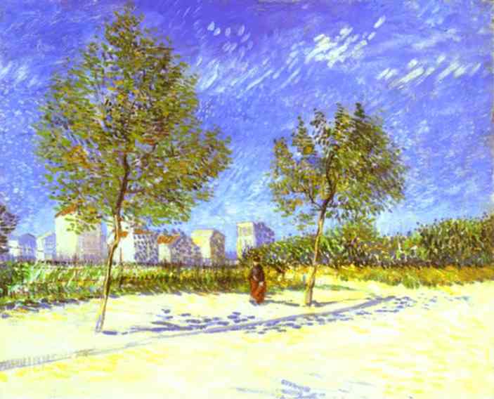 Wikioo.org - The Encyclopedia of Fine Arts - Painting, Artwork by Vincent Van Gogh - Faubourgs de Paris