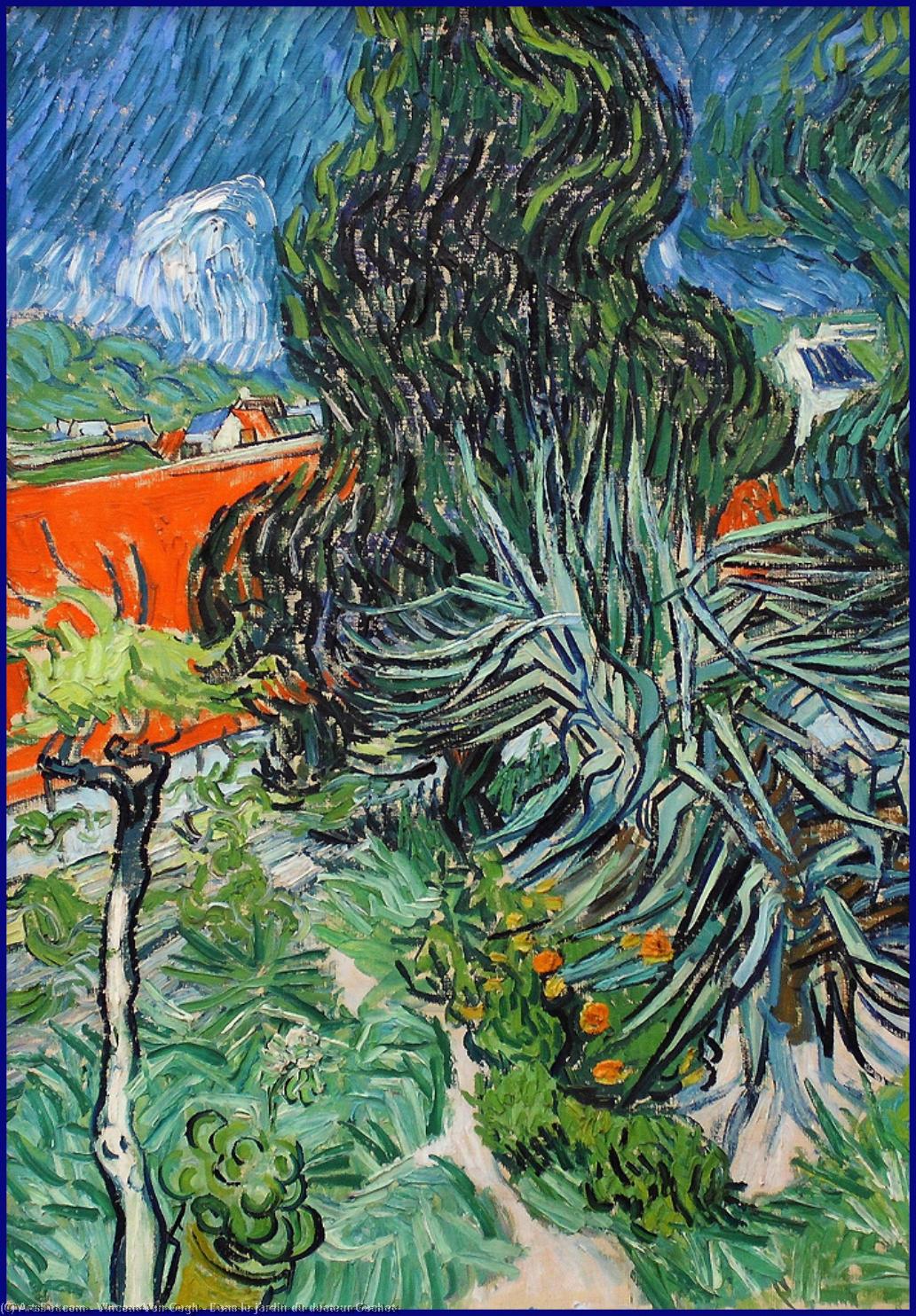 Wikioo.org - The Encyclopedia of Fine Arts - Painting, Artwork by Vincent Van Gogh - Dans le jardin du docteur Gachet