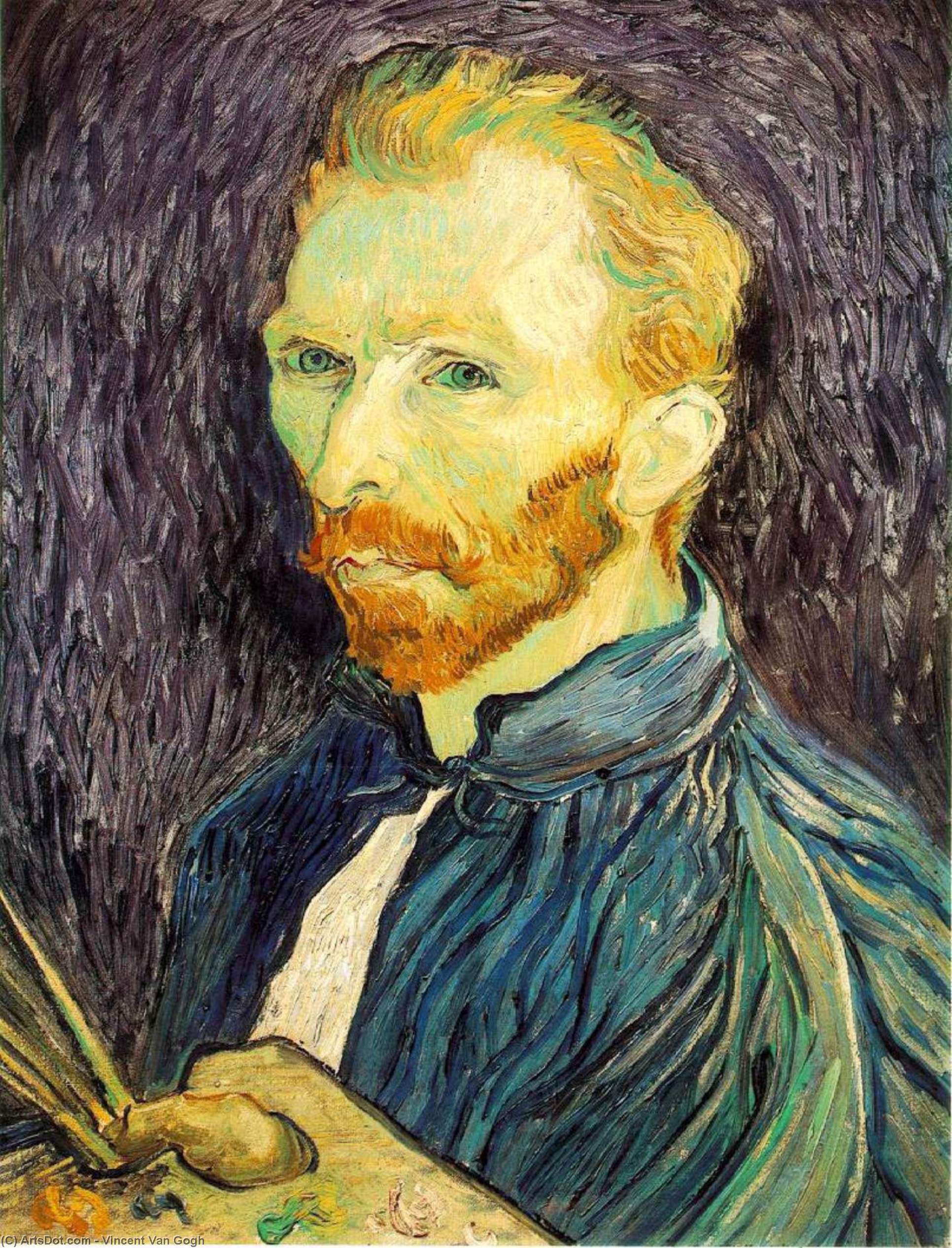 Wikioo.org - The Encyclopedia of Fine Arts - Painting, Artwork by Vincent Van Gogh - Self whitney