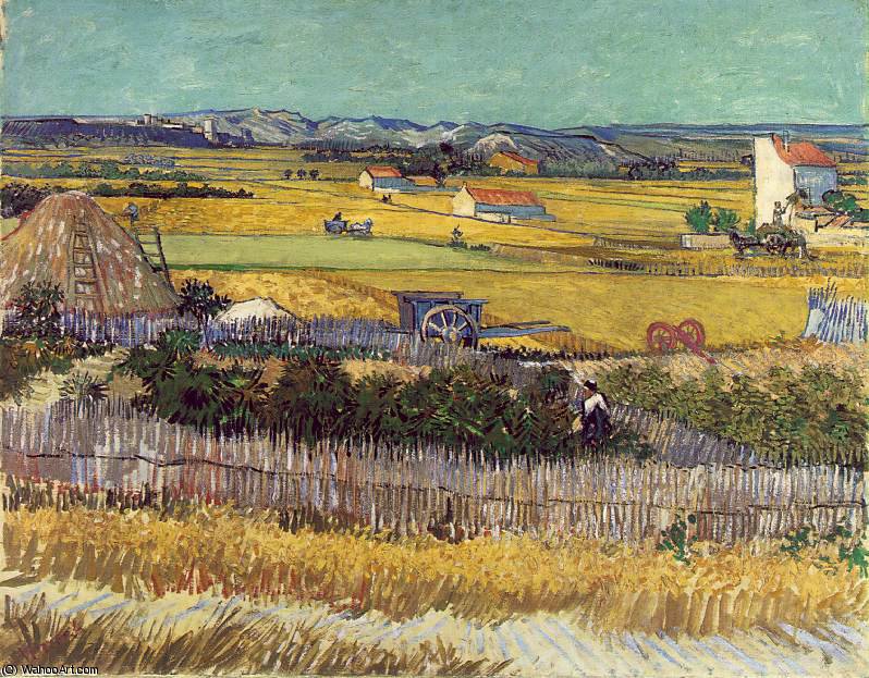 Wikioo.org – La Enciclopedia de las Bellas Artes - Pintura, Obras de arte de Vincent Van Gogh - la cosecha , junio vince rijksmuseum