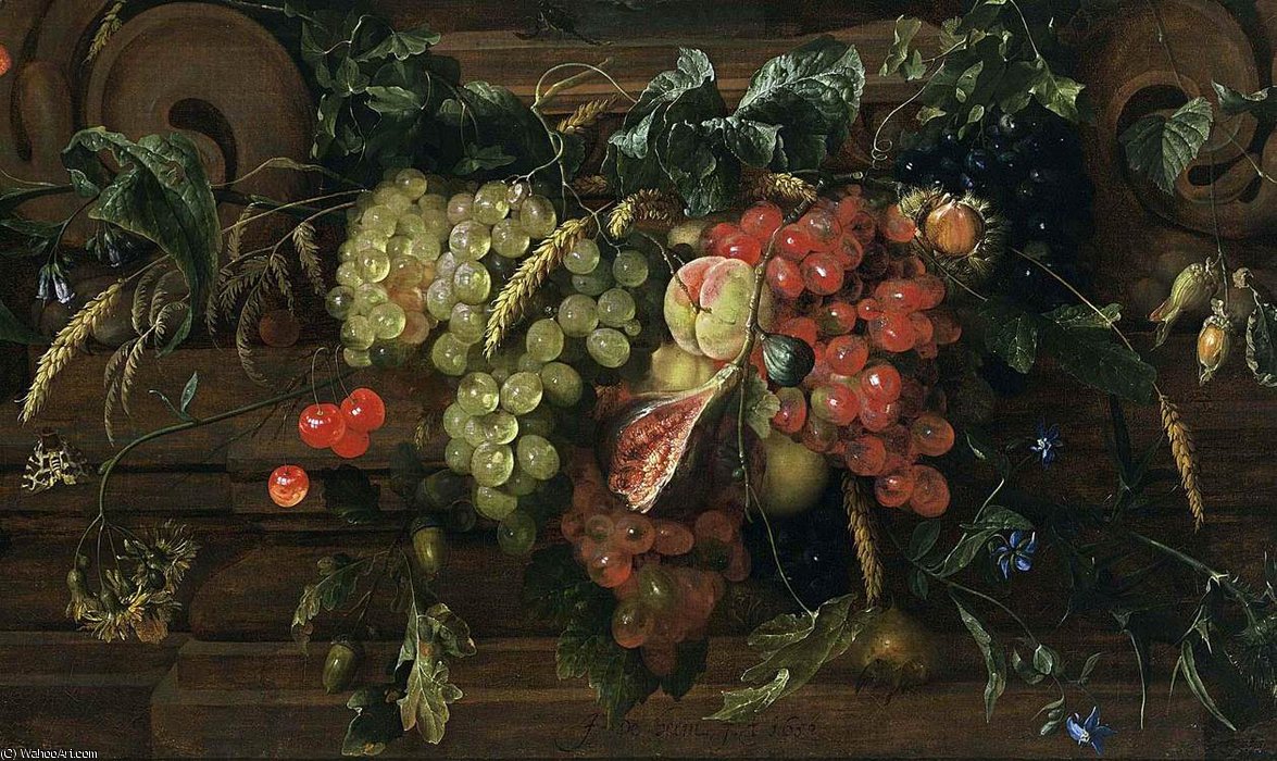 Wikioo.org - The Encyclopedia of Fine Arts - Painting, Artwork by Jan Davidsz De Heem - Untitled (419)