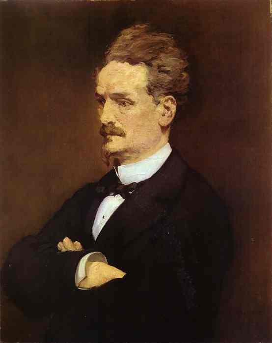 WikiOO.org - Encyclopedia of Fine Arts - Målning, konstverk Edouard Manet - Portrait of Henri Rochefort