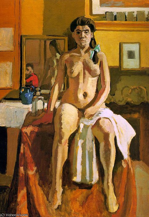 Wikioo.org – L'Enciclopedia delle Belle Arti - Pittura, Opere di Henri Matisse - Carmelina , olio su tela , Museo di belle arti ,
