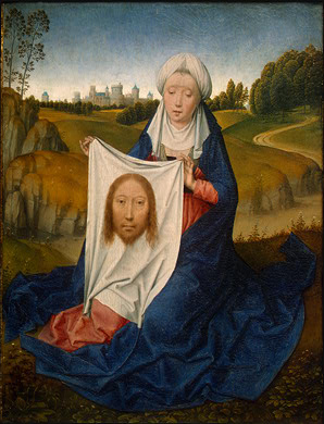 WikiOO.org - Encyclopedia of Fine Arts - Schilderen, Artwork Hans Memling - Saint veronica, c. ngw
