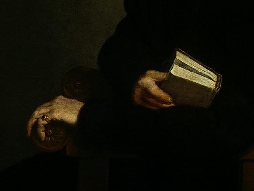 Wikioo.org - The Encyclopedia of Fine Arts - Painting, Artwork by Giovanni Battista Moroni - 'Titian's Schoolmaster', c.