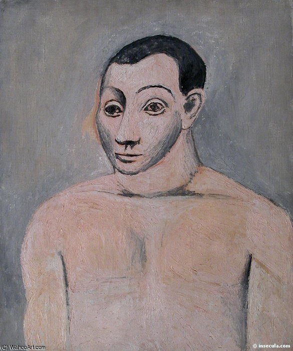 Wikioo.org - Die Enzyklopädie bildender Kunst - Malerei, Kunstwerk von Pablo Picasso - Autoporträt