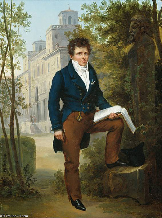 Wikioo.org – L'Encyclopédie des Beaux Arts - Peinture, Oeuvre de François Edouard Picot - Eduoard Portrait de Nicolas Pierre Tiolier