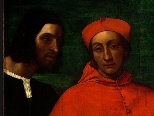 WikiOO.org - Enciclopedia of Fine Arts - Pictura, lucrări de artă Sebastiano Del Piombo - Cardinal bandinello sauli, his secretary, and t(1