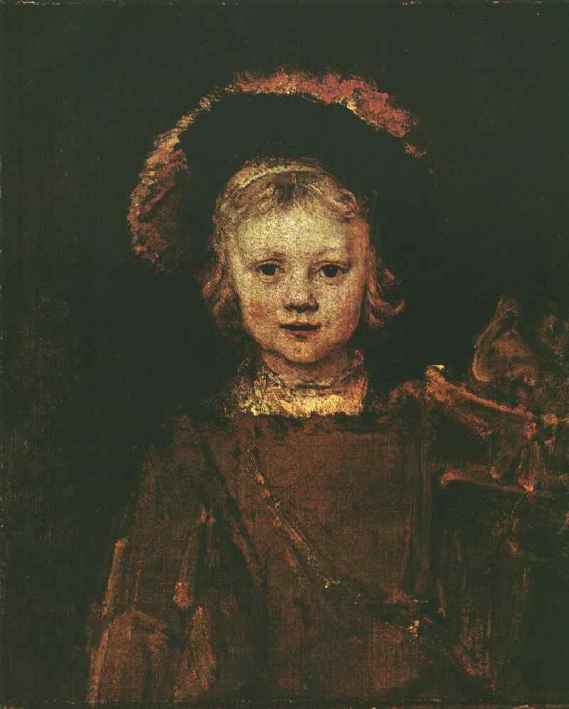 WikiOO.org - 百科事典 - 絵画、アートワーク Rembrandt Van Rijn - の肖像画 タイタス  ノートン  サイモン  財団
