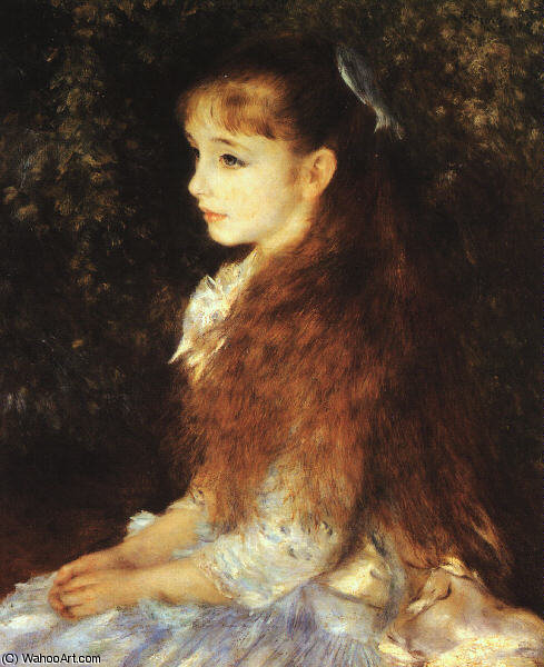 WikiOO.org - Encyclopedia of Fine Arts - Maalaus, taideteos Pierre-Auguste Renoir - Irene Cahen d'Anvers, E.G. Buhrle Collection at