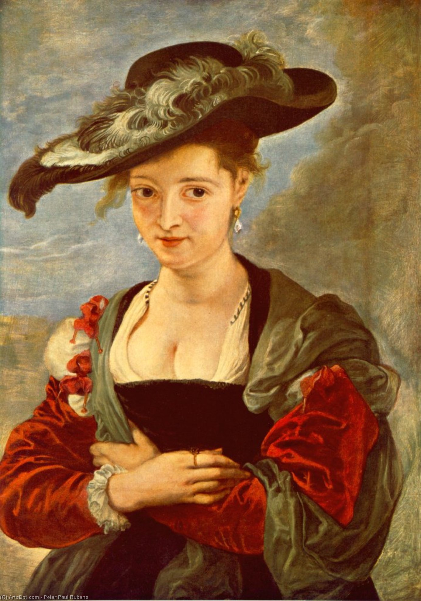 WikiOO.org - Encyclopedia of Fine Arts - Lukisan, Artwork Peter Paul Rubens - The Straw Hat ca NG London