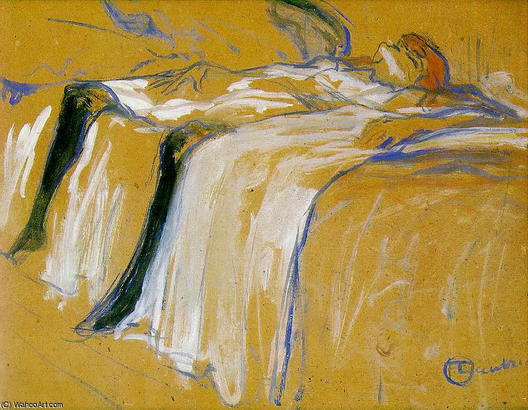 WikiOO.org - Encyclopedia of Fine Arts - Lukisan, Artwork Henri De Toulouse Lautrec - Alone, Musee D'Orsay, Paris