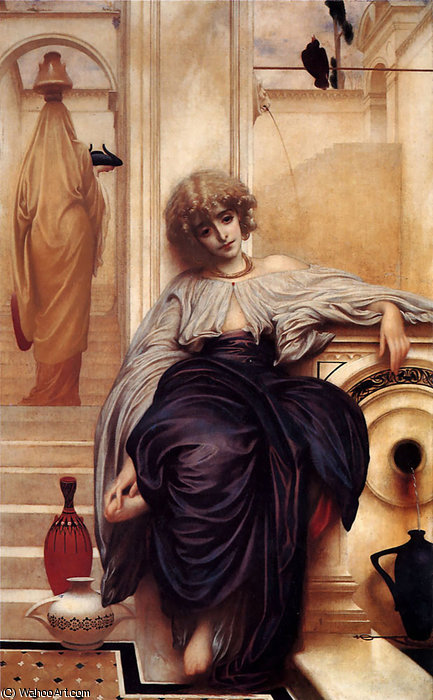 WikiOO.org - Encyclopedia of Fine Arts - Malba, Artwork Lord Frederic Leighton - Songs without words
