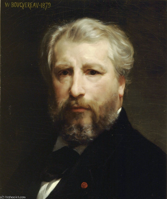 WikiOO.org - Εγκυκλοπαίδεια Καλών Τεχνών - Ζωγραφική, έργα τέχνης William Adolphe Bouguereau - Self portrait