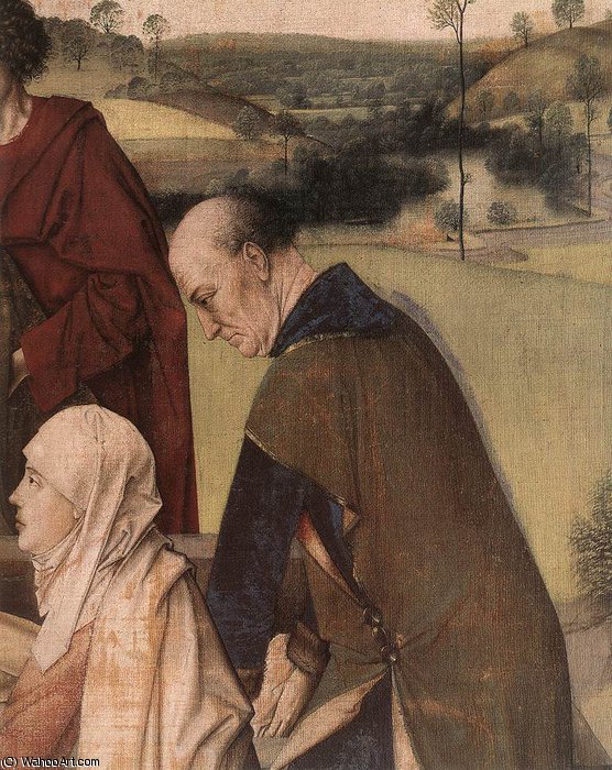 Wikioo.org - The Encyclopedia of Fine Arts - Painting, Artwork by Dieric Bouts - The entombment (detail)