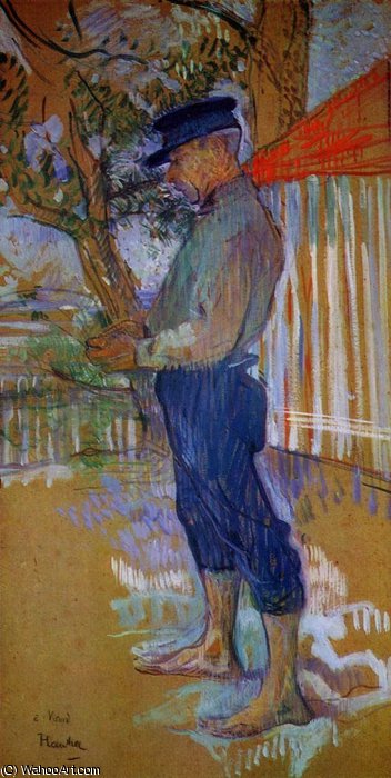 Wikioo.org - Die Enzyklopädie bildender Kunst - Malerei, Kunstwerk von Henri De Toulouse Lautrec - Monsieur Paul Viaud, Taussat, Arcachon