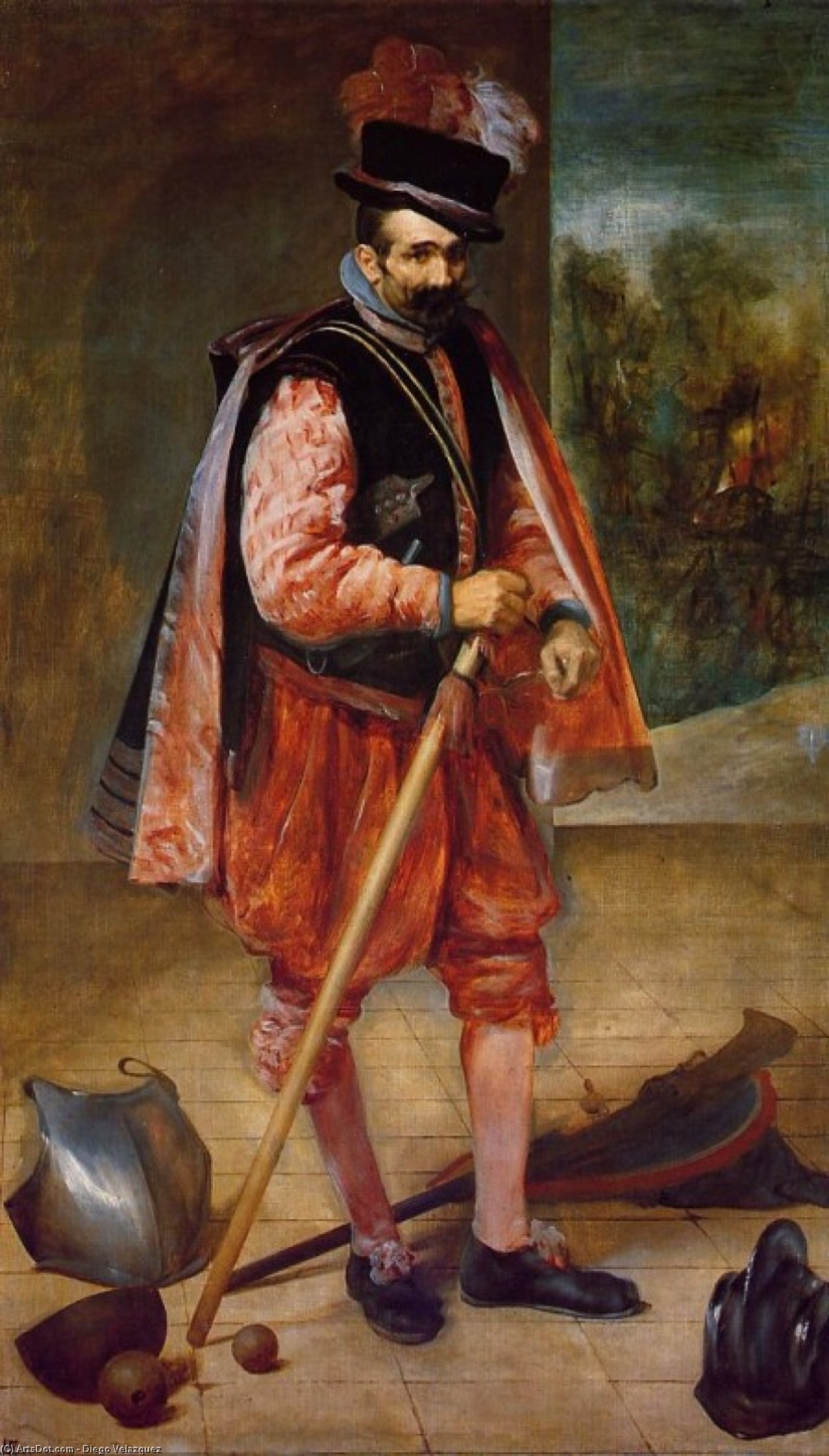 WikiOO.org - Енциклопедія образотворчого мистецтва - Живопис, Картини
 Diego Velazquez - The Buffoon Juan de Austria