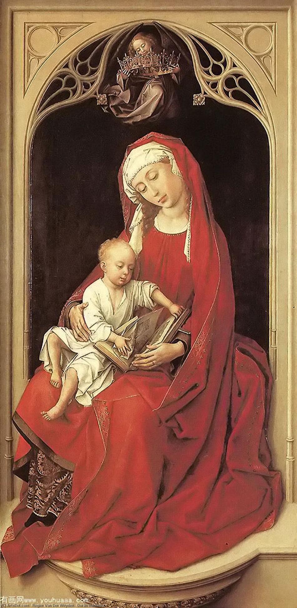 Wikioo.org - The Encyclopedia of Fine Arts - Painting, Artwork by Rogier Van Der Weyden - Durán madonna