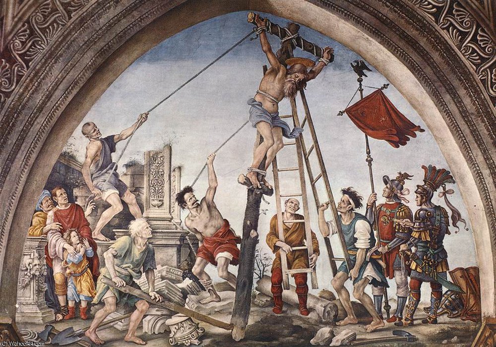 WikiOO.org – 美術百科全書 - 繪畫，作品 Filippino Lippi - strozzi-Crucifixion 圣 菲利普