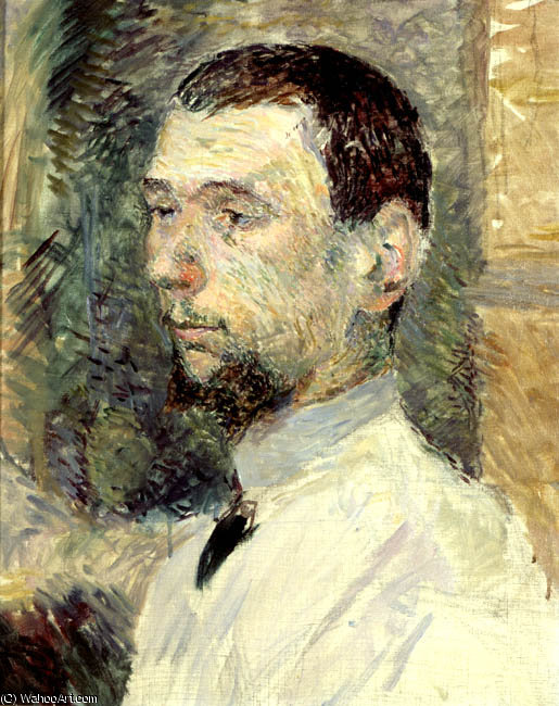 WikiOO.org - Enciklopedija dailės - Tapyba, meno kuriniai Henri De Toulouse Lautrec - The artist francois gauzi