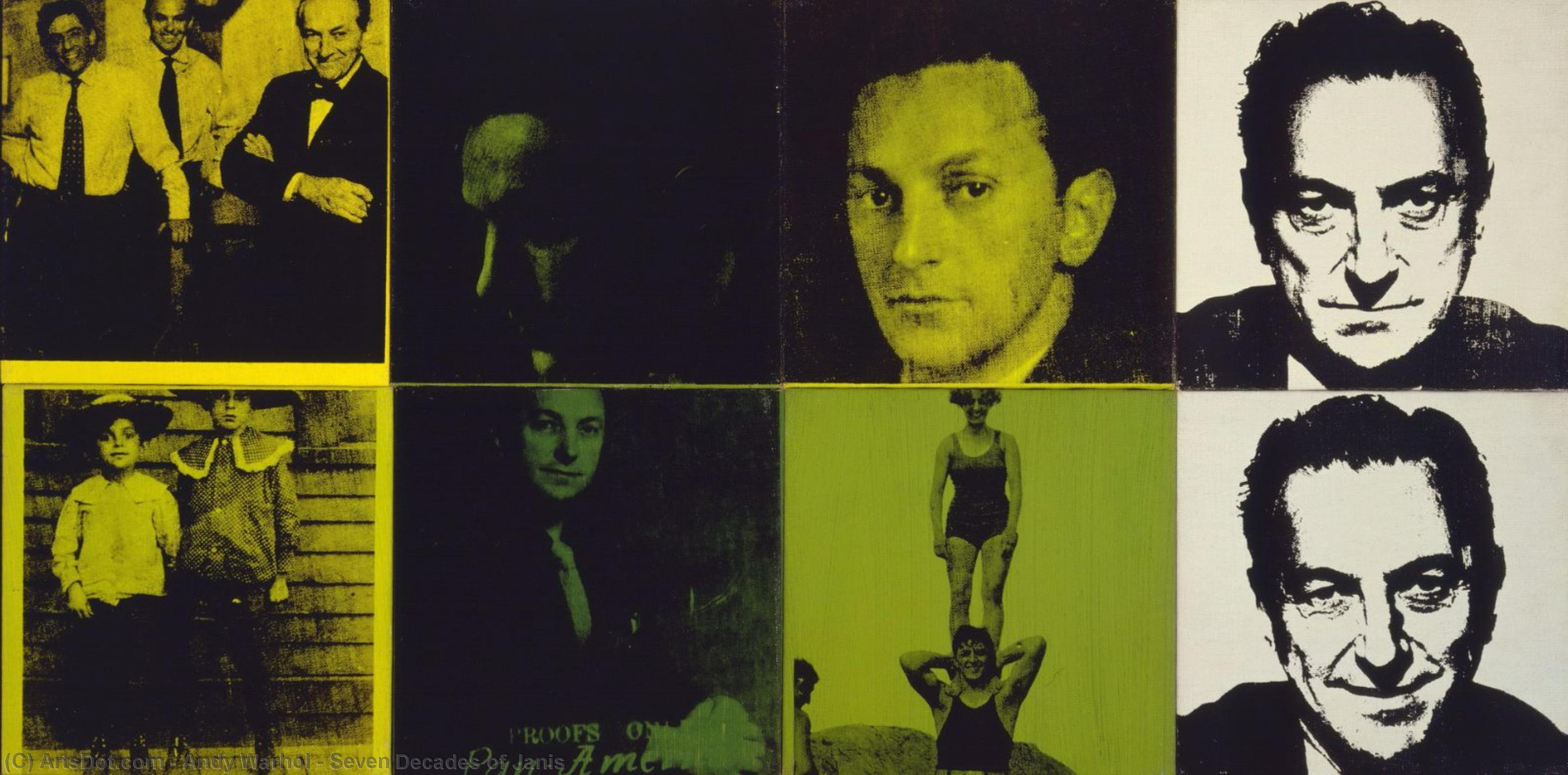 WikiOO.org - Encyclopedia of Fine Arts - Malba, Artwork Andy Warhol - Seven Decades of Janis
