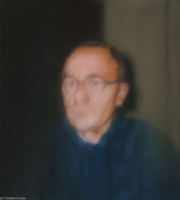 Wikioo.org - The Encyclopedia of Fine Arts - Painting, Artwork by Gerhard Richter - Self portrait
